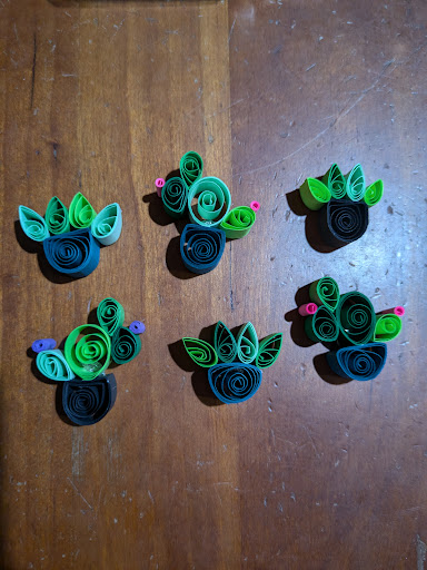 Quilled magnet