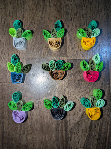 Quilled magnet