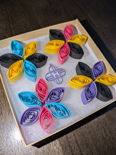 Quilled magnet